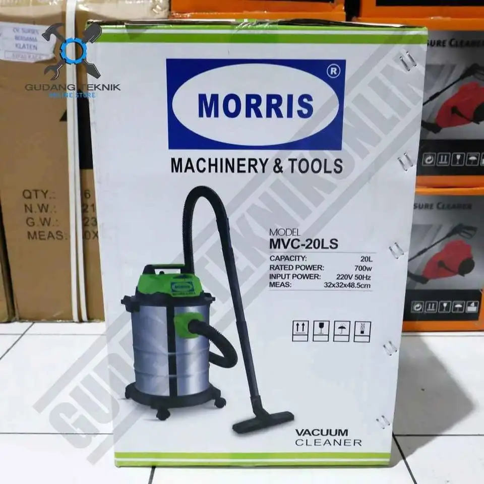 Morris MVC-20LS / MVC 20LS Vakum Penyedot Debu Basah & Kering