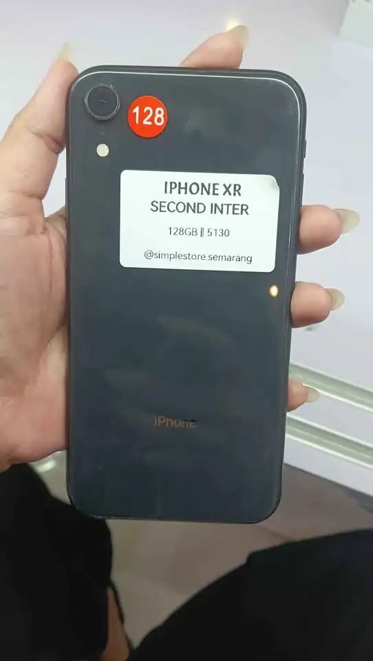 IPHONE XR 128GB, SECOND INTER, FULLSET, BH 86%