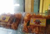 Makanan Klengkam kentang asam manis pedas