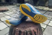 Sepatu running 910 haze vision 1.0 abu md/biru/kuning