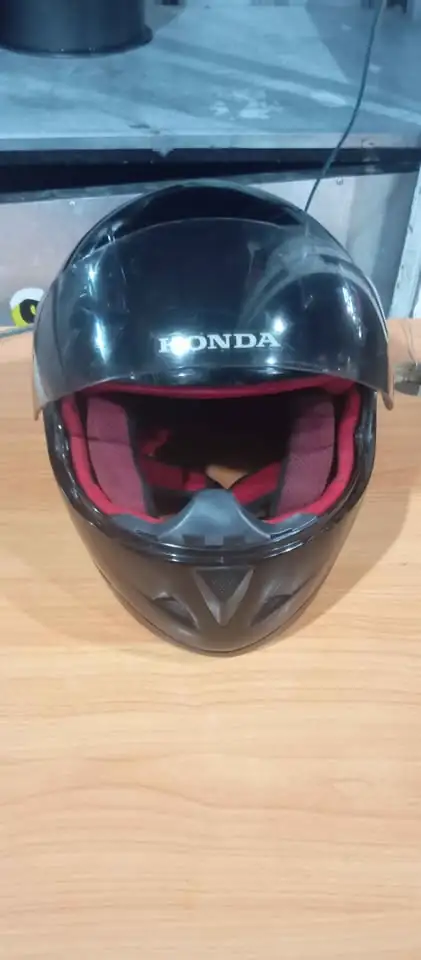 Helm Honda Full face hitam