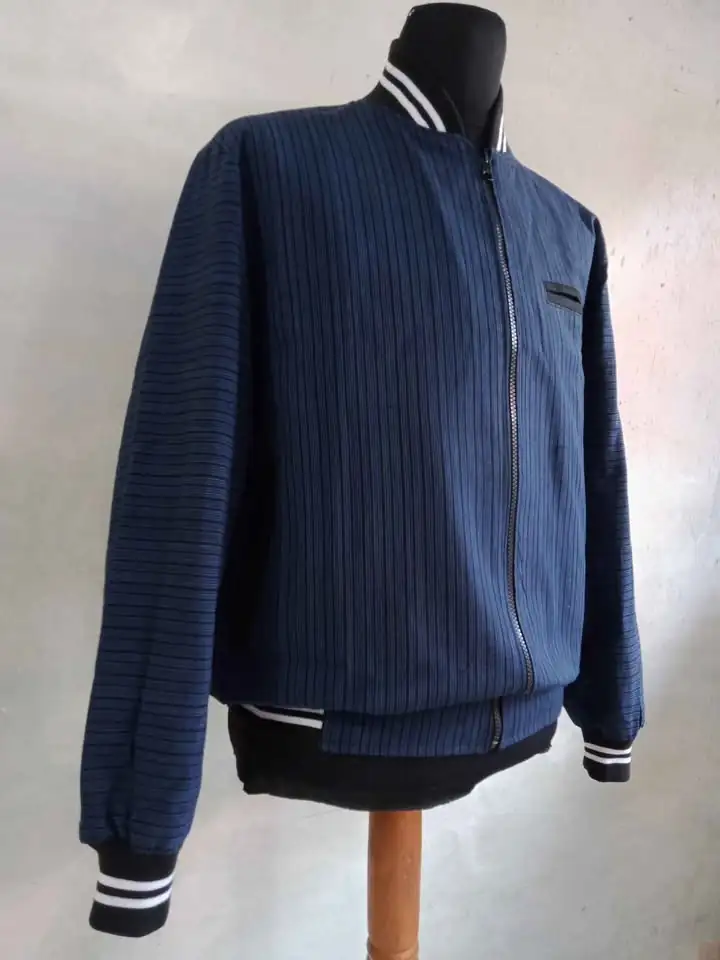 Jaket lurik, jaket motif boomber, lurik surjan