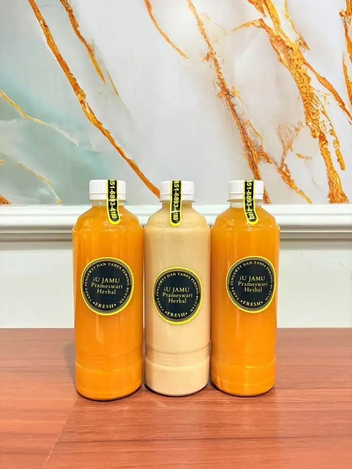 Jamu tradisional kunyit asem