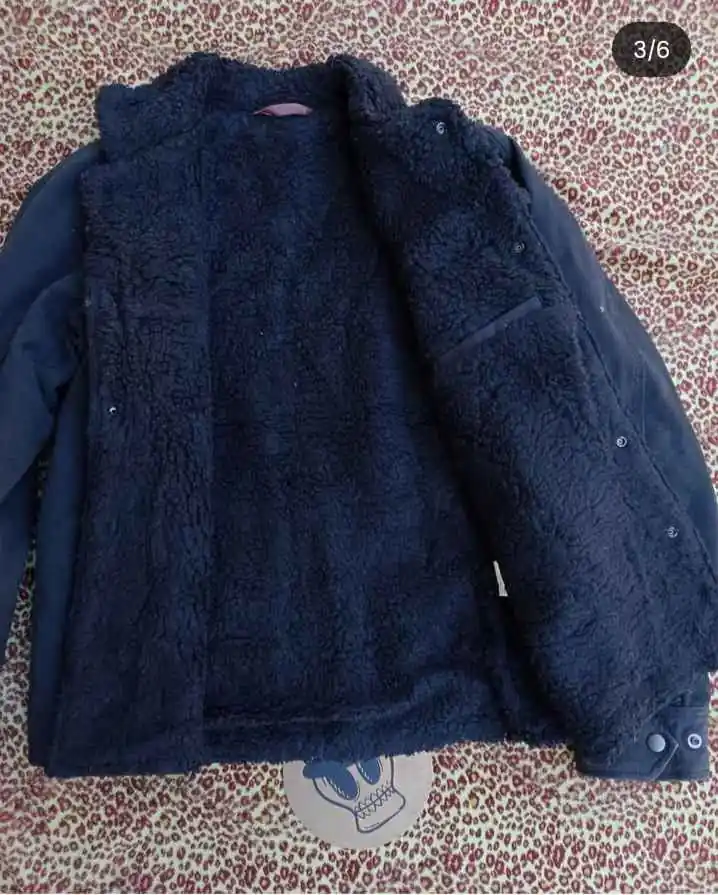 Sherpa kanvas jaket size M slimfit
