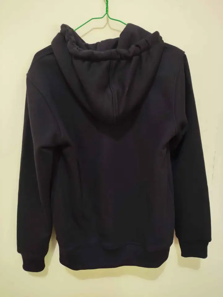 Jaket Hoodie Zipper Merk KATTOEN – Size M (Nyaris Baru!)
