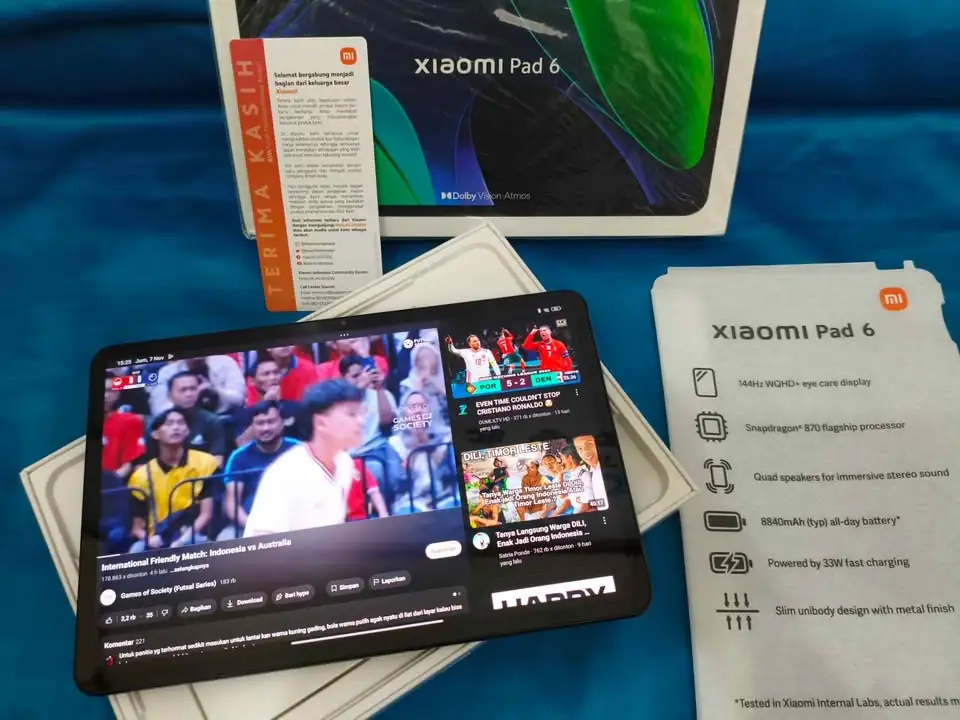 Xiaomi mi pad 6 ram8/256gb