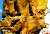 Ingkung ungkep ayam areh, goreng dan bakar