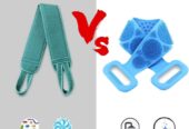 BWOHOPS Alat Bantu Mandi Sikat Punggung Silicone Scrub Brush 60cm – BW