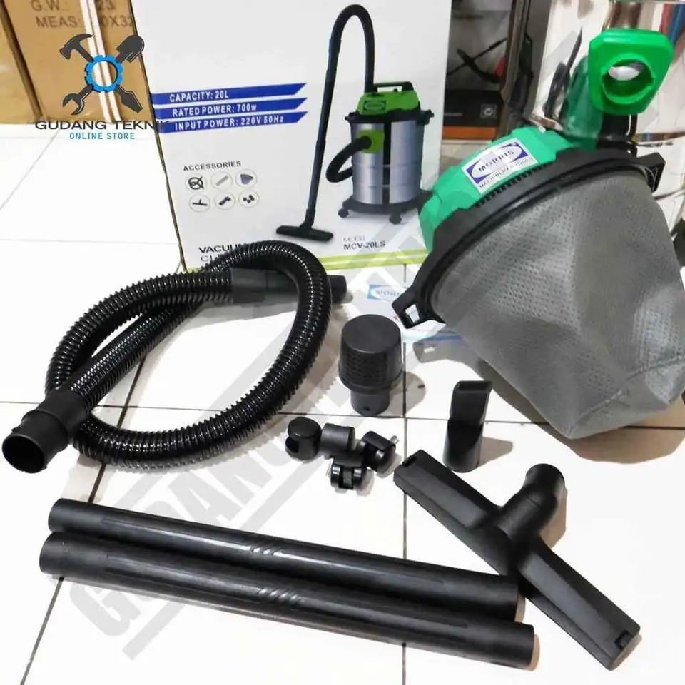 Morris MVC-20LS / MVC 20LS Vakum Penyedot Debu Basah & Kering