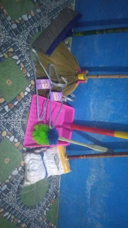 Alat kebersihan Borong semua 50k