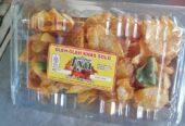 Makanan Klengkam kentang asam manis pedas