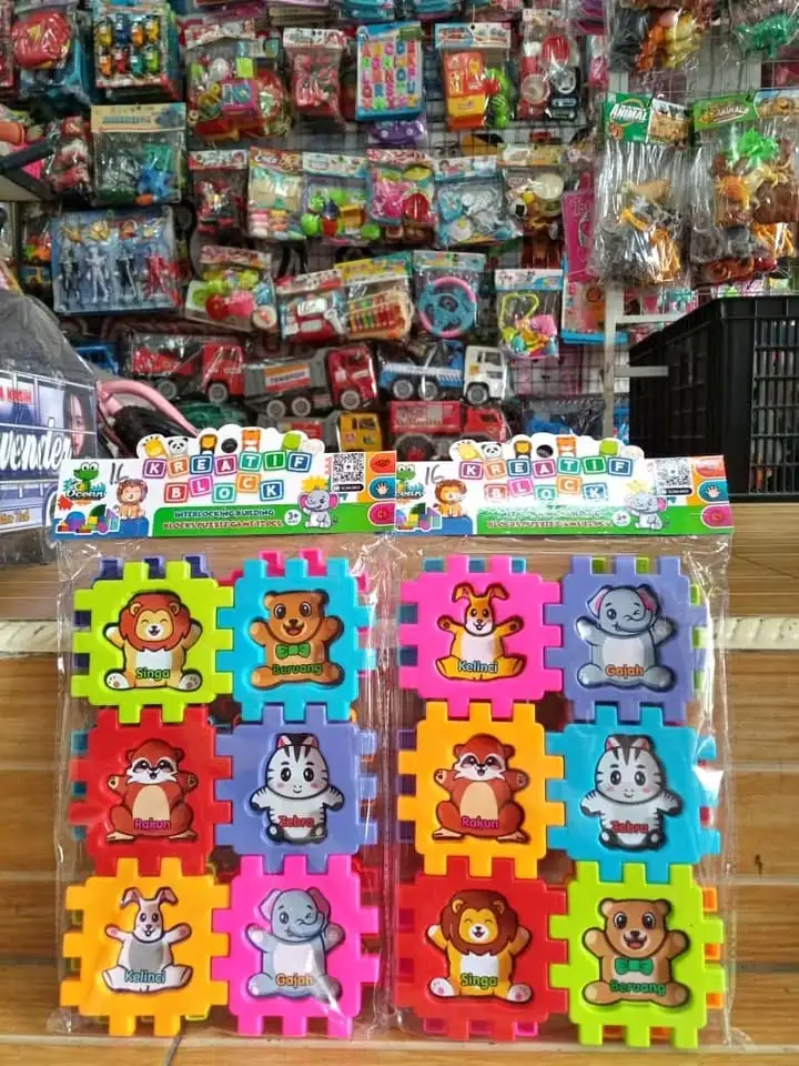 Mainan anak puzzle hewan MURAH