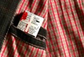 Casual wool plaid green jacket