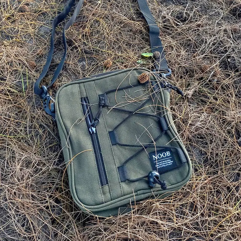 Slingbag noob tas selempang bahan kanvas