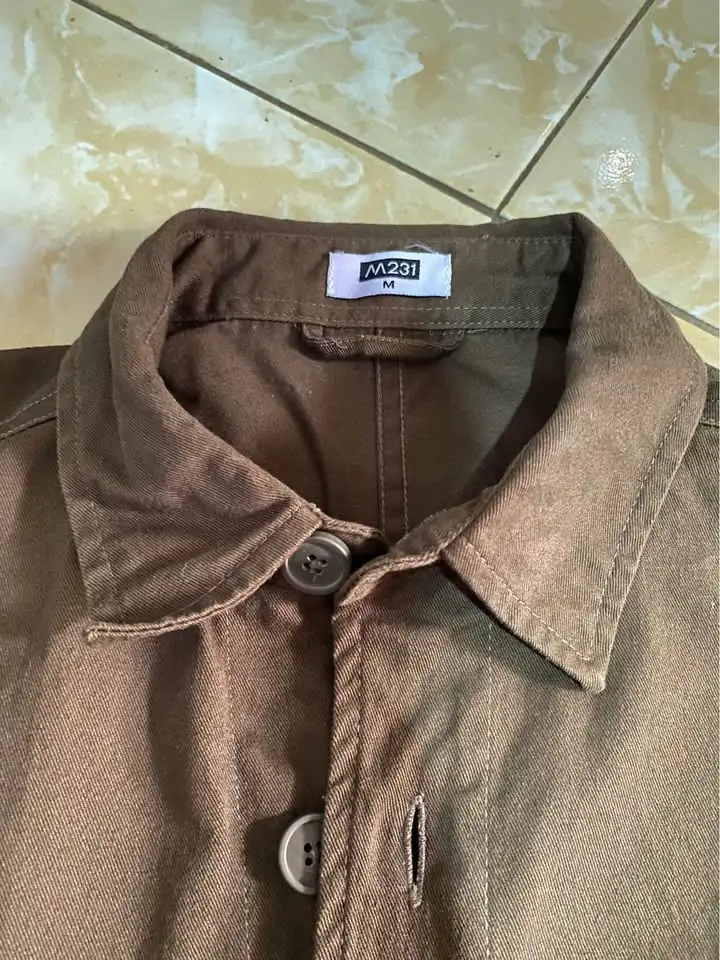 Jaket over shirt Merek M231