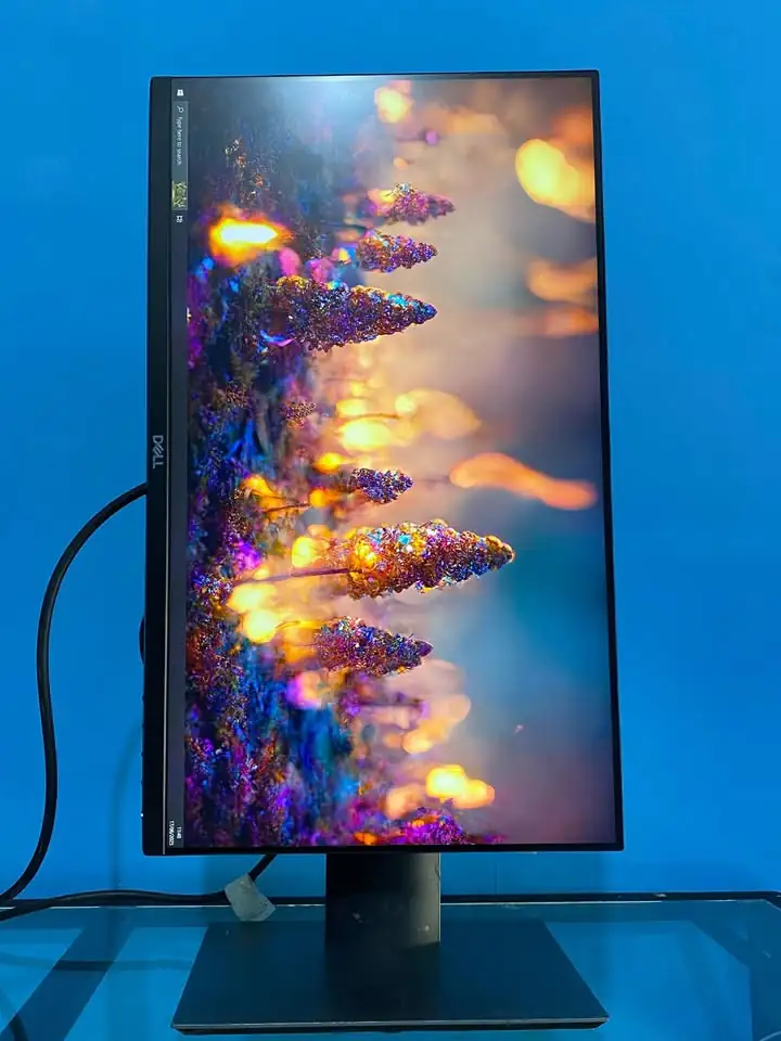 Monitor LED 23 inch dell Framless Hdmi bisa potrait
