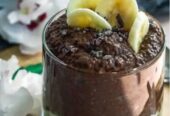 Banana milk chocolate creamy