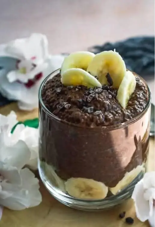 Banana milk chocolate creamy