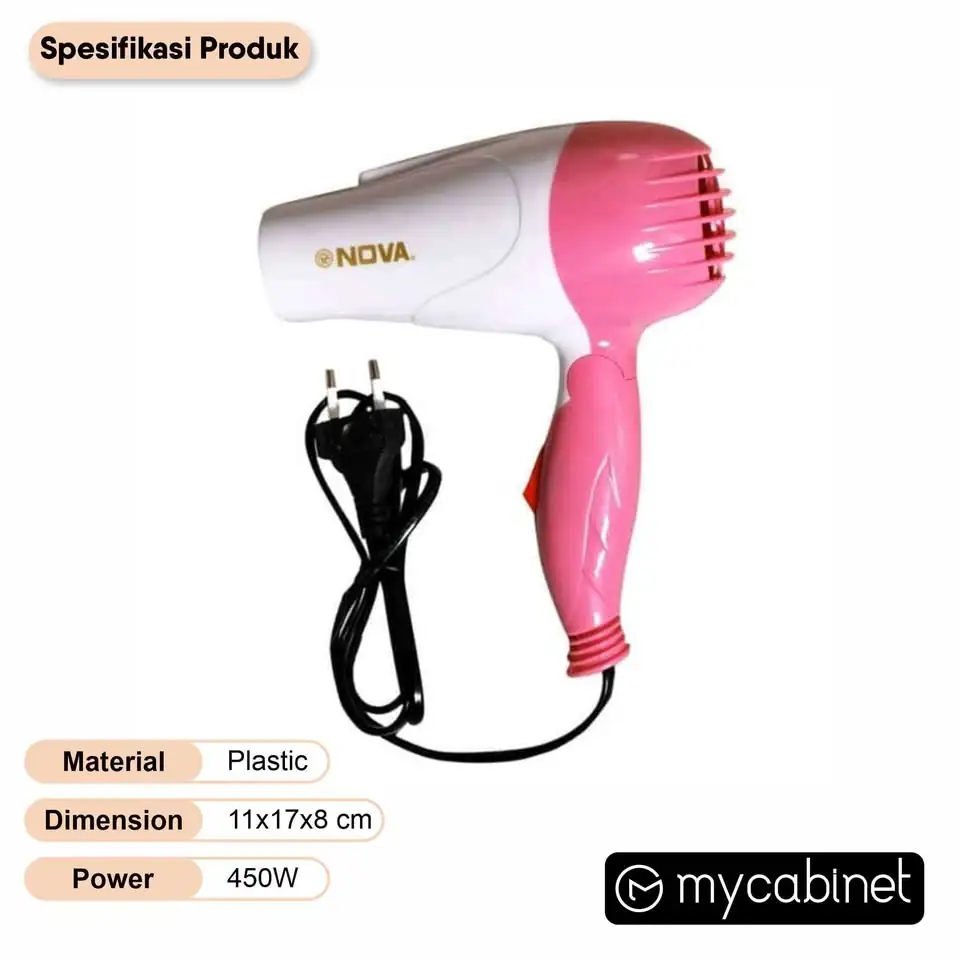 Hair Drayer Lipat Nova 450 watt
