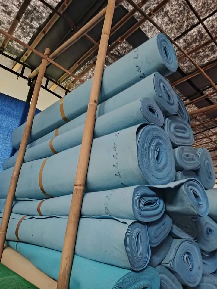 Karpet babut polos, bisa untuk mushola dll