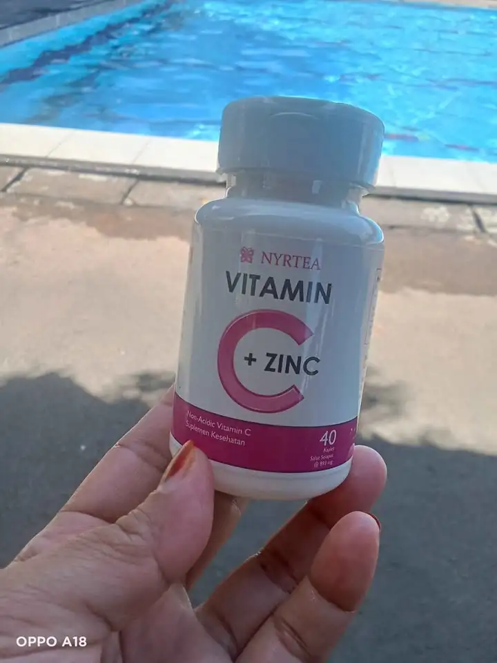 NYRTEA Vitamin C non-asam dan Zinc
