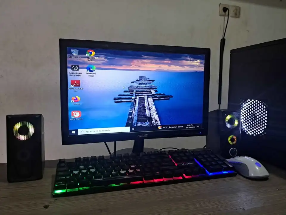 Pc komputer Gen 4 ram 6 GB siap pakai