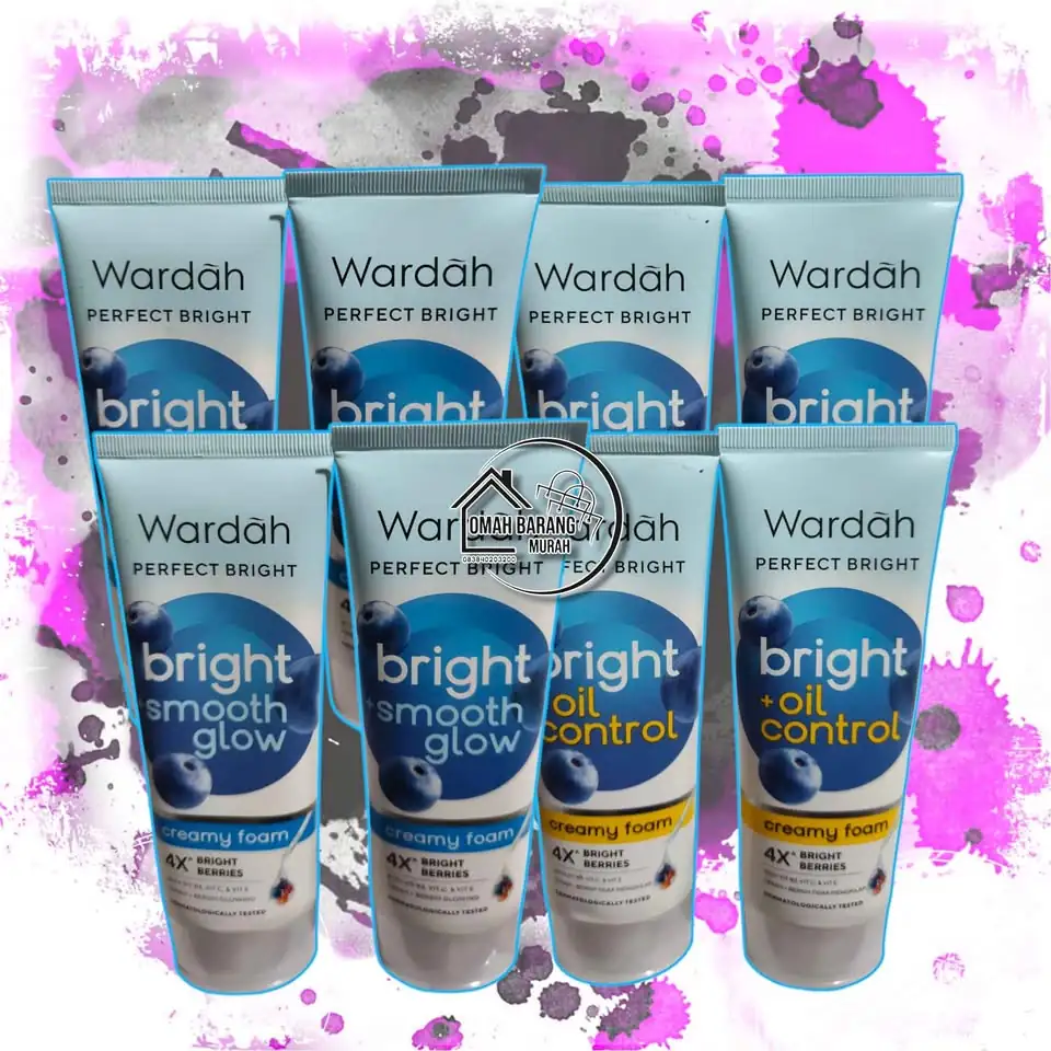 Ready Wardah facial foam 100ml