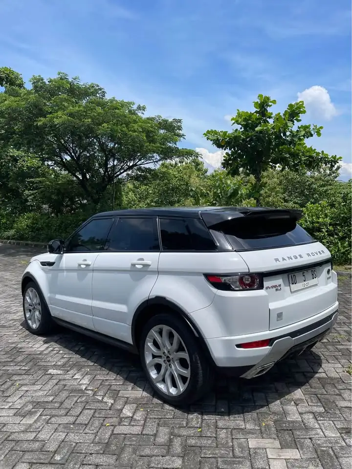 2012 Land Rover range rover evoque