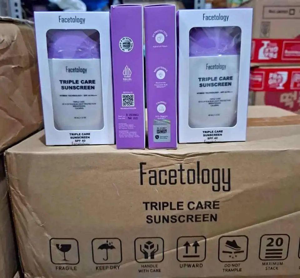 Ready Stok Sunscreen facetology