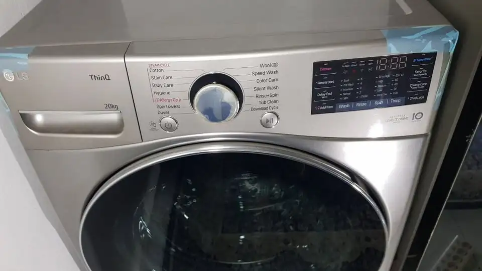 Jual 20kg Mesin Cuci Front Loading AI DD, TurboWash