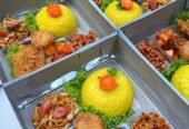 Nasi kuning box / nasi goreng box