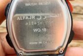 Jam tangan merk Al-Fajr wq-18 qiblat compas