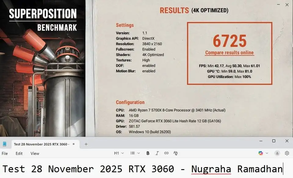 PC Gaming: Ryzen 7 5700x | RTX 3060 12gb | DDR 4 16gb/512gb
