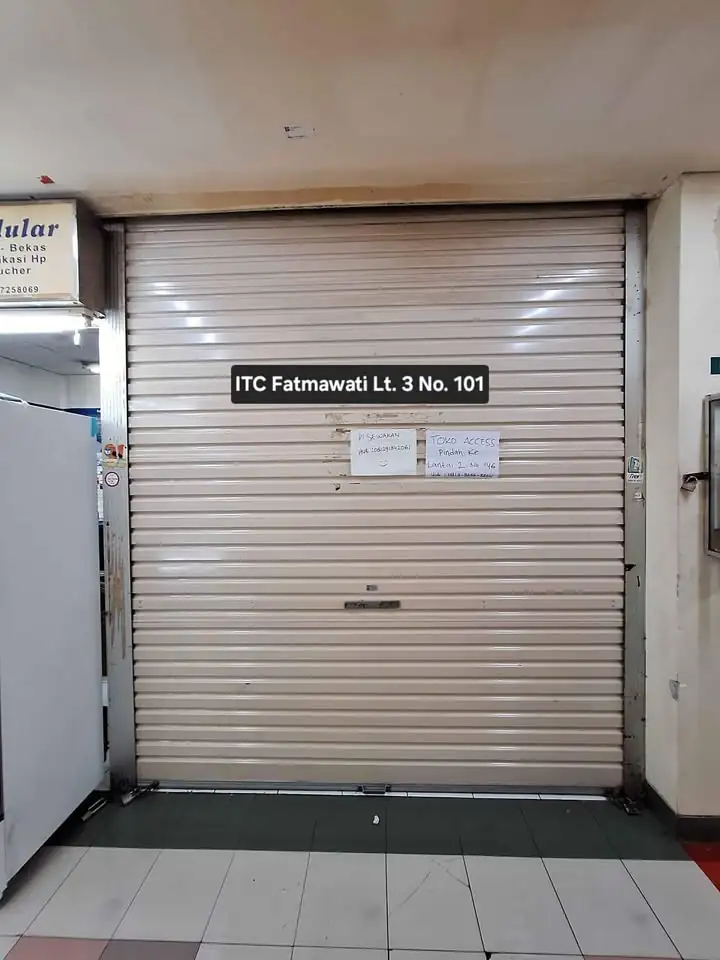 Sewa Murah Harga Khusus Kios ITC Fatmawati Lt. 3