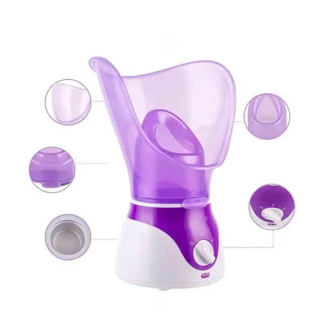 Humidifier Alat Pembersih Muka Facial Steamer Uap SPA Wajah