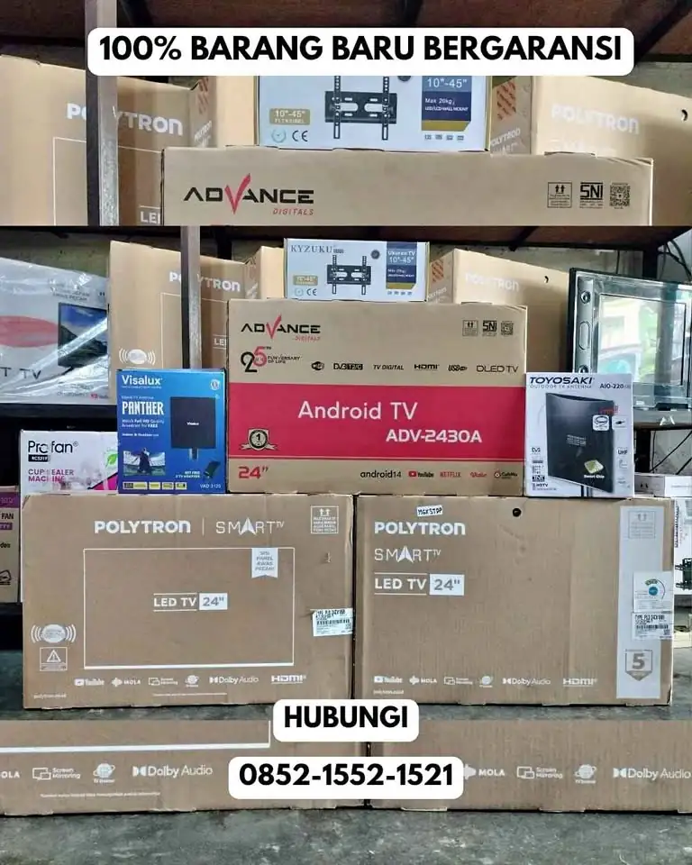 TV LED SMART 24 INCH MURAH