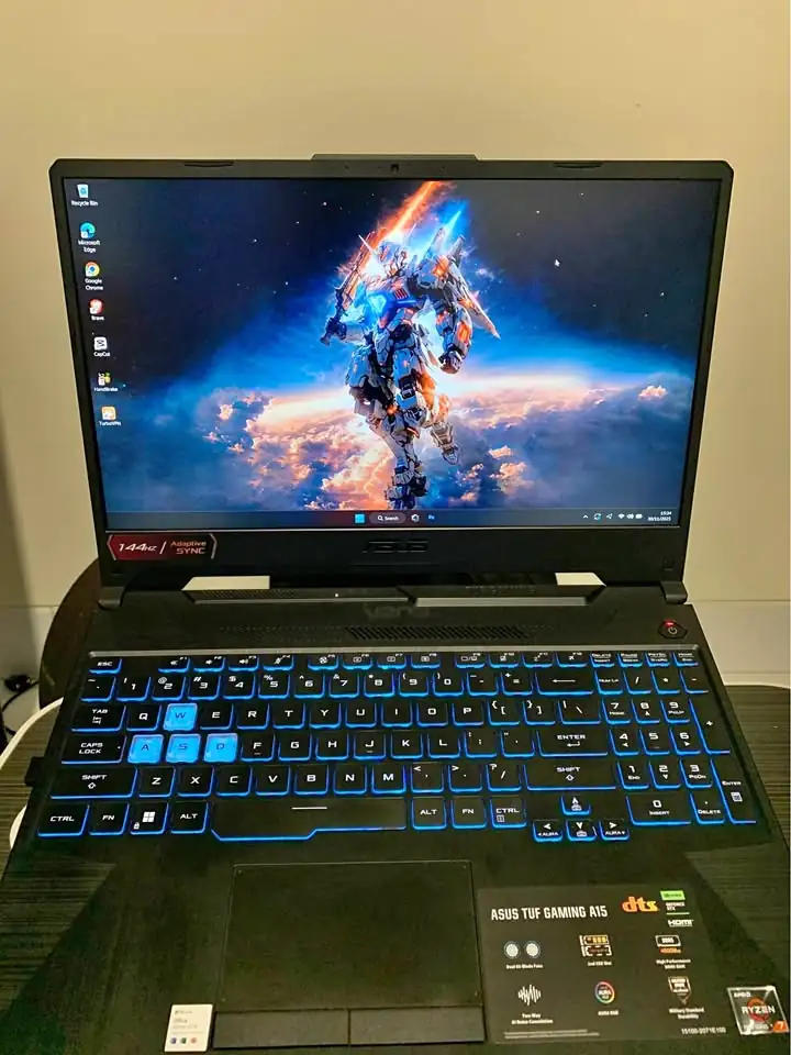 BU Laptop Asus TUF Gaming A15 Ram 32GB/512gb RTX 2050 ryzen 7 7435HS