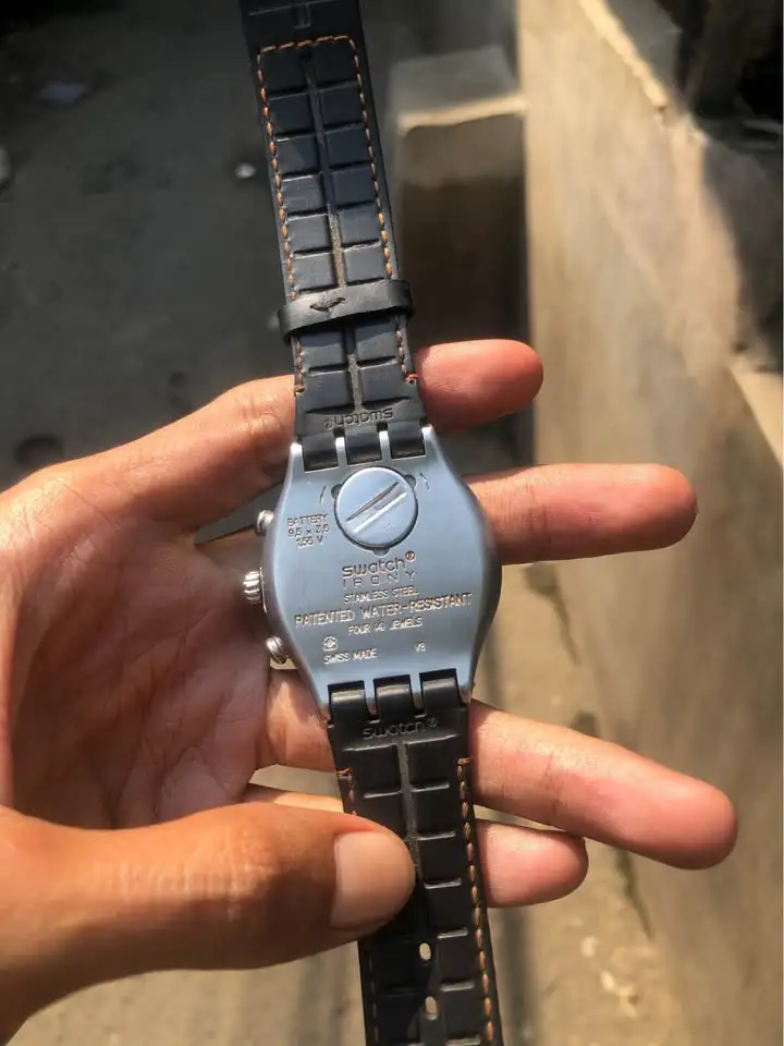 Swatch irony chrono original tanpa box