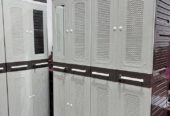 DIJUAL lemari bahan plastik 4 pintu