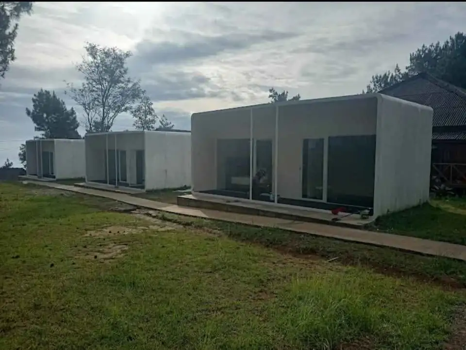 Glamping tent aluminium / besi