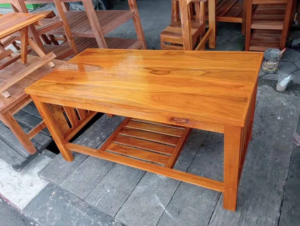 Meja kayu serbaguna Free ongkir area Semarang