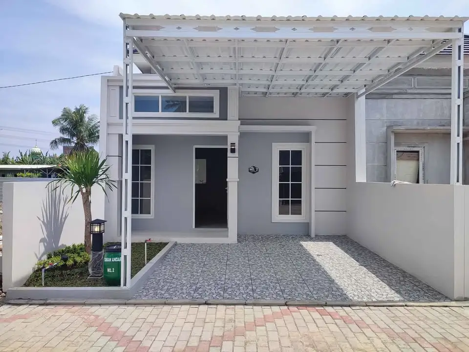 RUMAH LIMASAN MODERN BELAKANG BANK BRI
