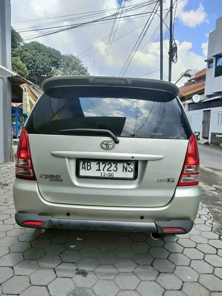 Toyota Innova G 2007 – Kondisi Terawat & Siap Pakai