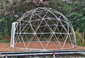 Glamping tent aluminium / besi