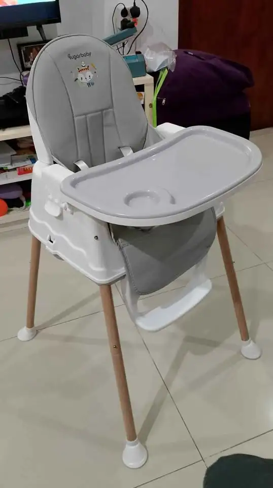 Kursi Makan Bayi Sugarbaby Abu