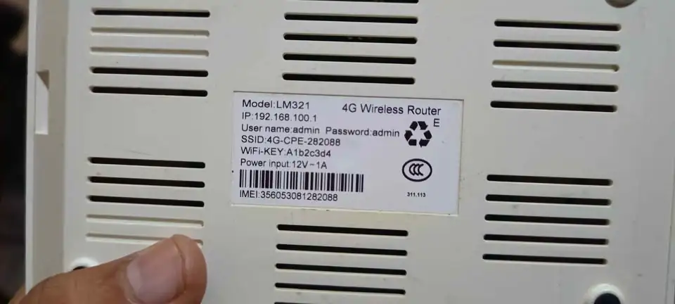Router Wifi 4G sim card All Operator