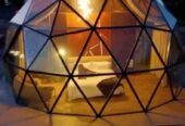 Glamping tent aluminium / besi