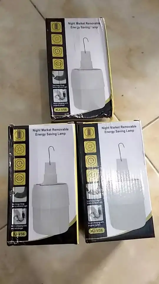 Lampu Darurat LED Solar 45W Rechargeable
