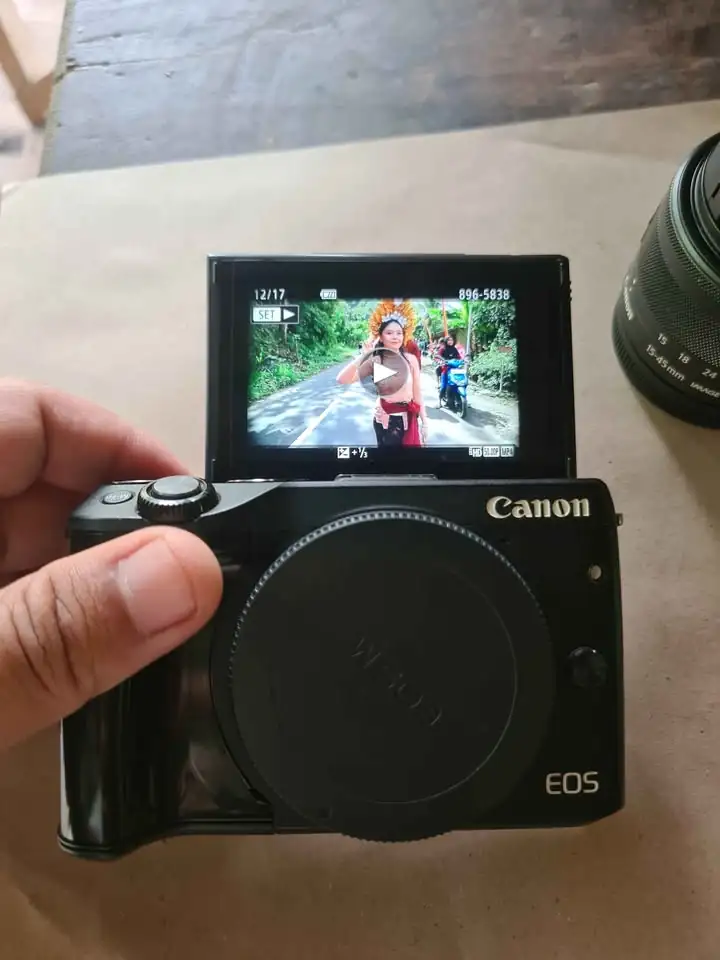 Jual kamera canon eos m3 lengkap