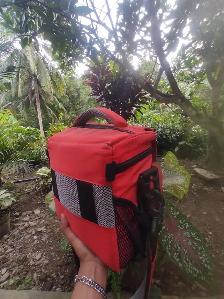 Tas kamera axi merah nego